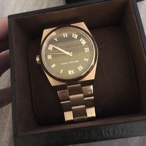 Michael Kors Watch Channing Rose Gold Tigers Eye